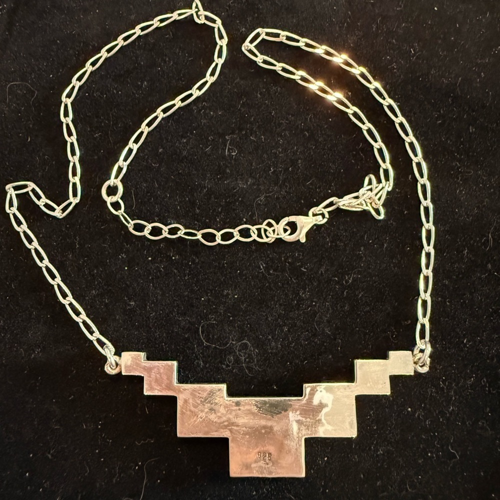 NWT Gorgeous Austrian Crystal / 925 Silver necklace & earrings from Mosaico - Picture 9 of 12